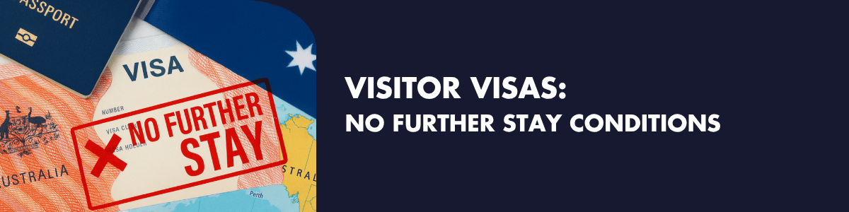 Visitor visas: no further stay conditions