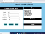 Download Grading System Source Code In Javascript Otw Cam