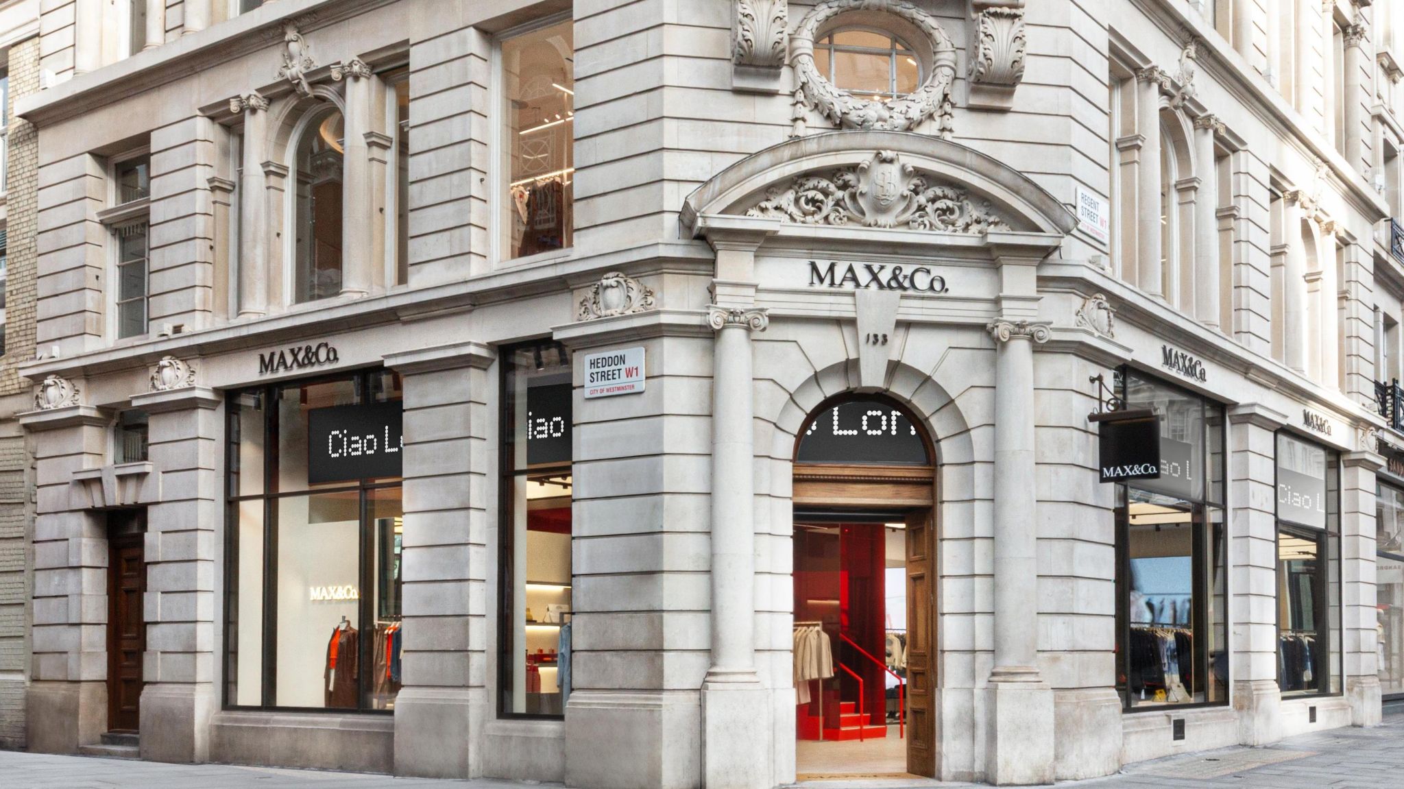 マックス アンド コー（MAX&Co.）、ロンドン・リージェントストリート 