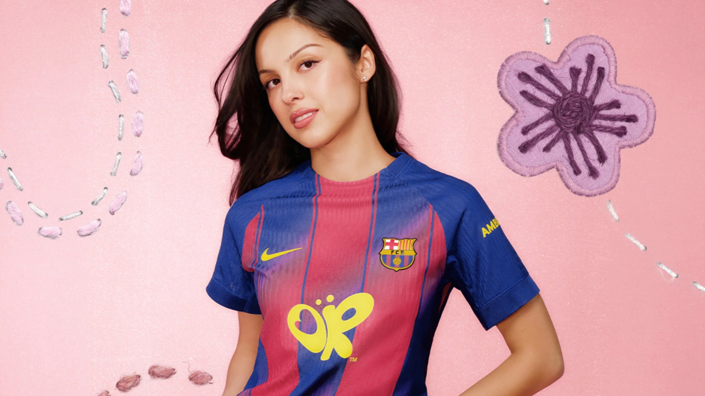 FCバルセロナ（FC Barcelona）、オリヴィア・ロドリゴをユニフォーム