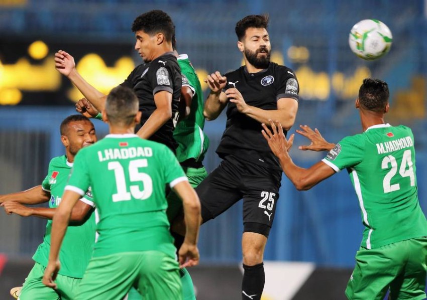 تعادل الرجاء بمصر يعزز حظوظه في بلوغ نهائي كأس الكونفدرالية الإفريقية