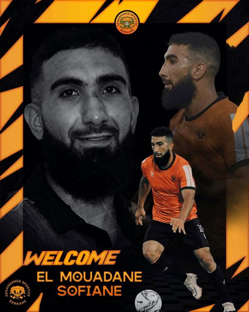اللاعب سفيان المودن يعزز صفوف النهضة البركانية لثلاثة مواسم قادمة