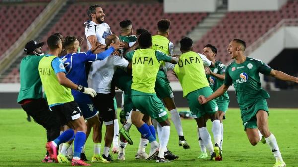 فريق الرجاء البيضاوي يتوج بلقب كأس محمد السادس للأندية العربية الأبطال