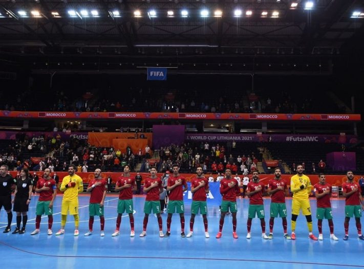 المنتخب المغربي يودع منافسات مونديال القاعة مرفوع الرأس بعد هزيمته أمام البرازيل في دور الربع