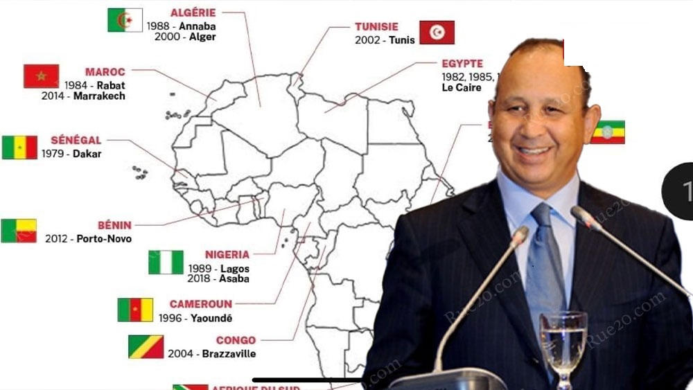 رئيس الجامعة الملكية لألعاب القوى يسمح للمنتخب الوطني المغربي بالمشاركة في بطولة إفريقية نشرت فيها خريطة المغرب مبتورة من الصحراء