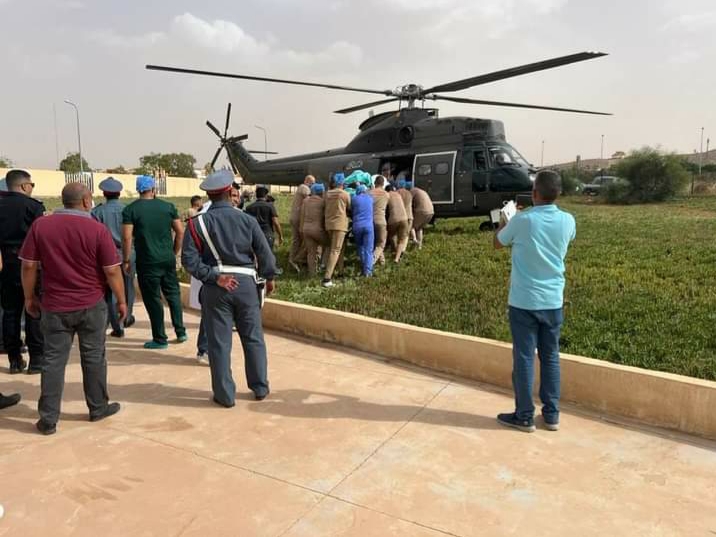 بتعليمات ملكية.. نقل طالبين مصابين بحروق بليغةً الى المستشفى المتخصص في علاج الحروق بالدارالبيضاء عبر مروحية تابعة للدرك الملكي