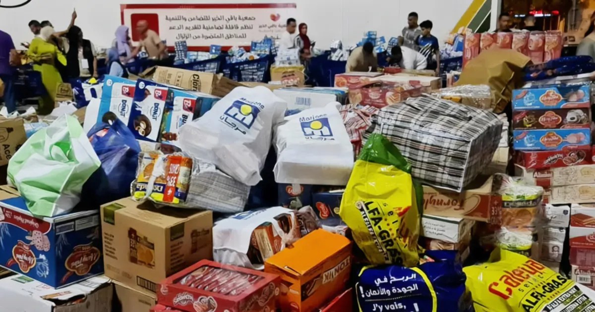 فتح بحث قضائي في قضية الاستيلاء على مواد غذائية واستهلاكية تم تجميعها في إطار المبادرات التضامنية لدعم ضحايا الزلزال
