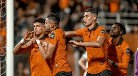 نهضة بركان ينفرد بالصدارة بعد تغلبه على برشيد 