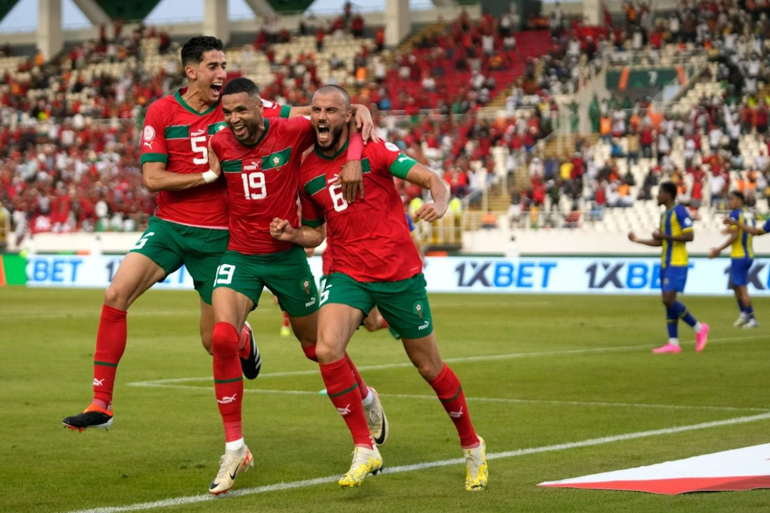 المنتخب المغربي يفتتح مباراته ضد تنزانيا بثلاثية نظيفة في أولى مبارياته