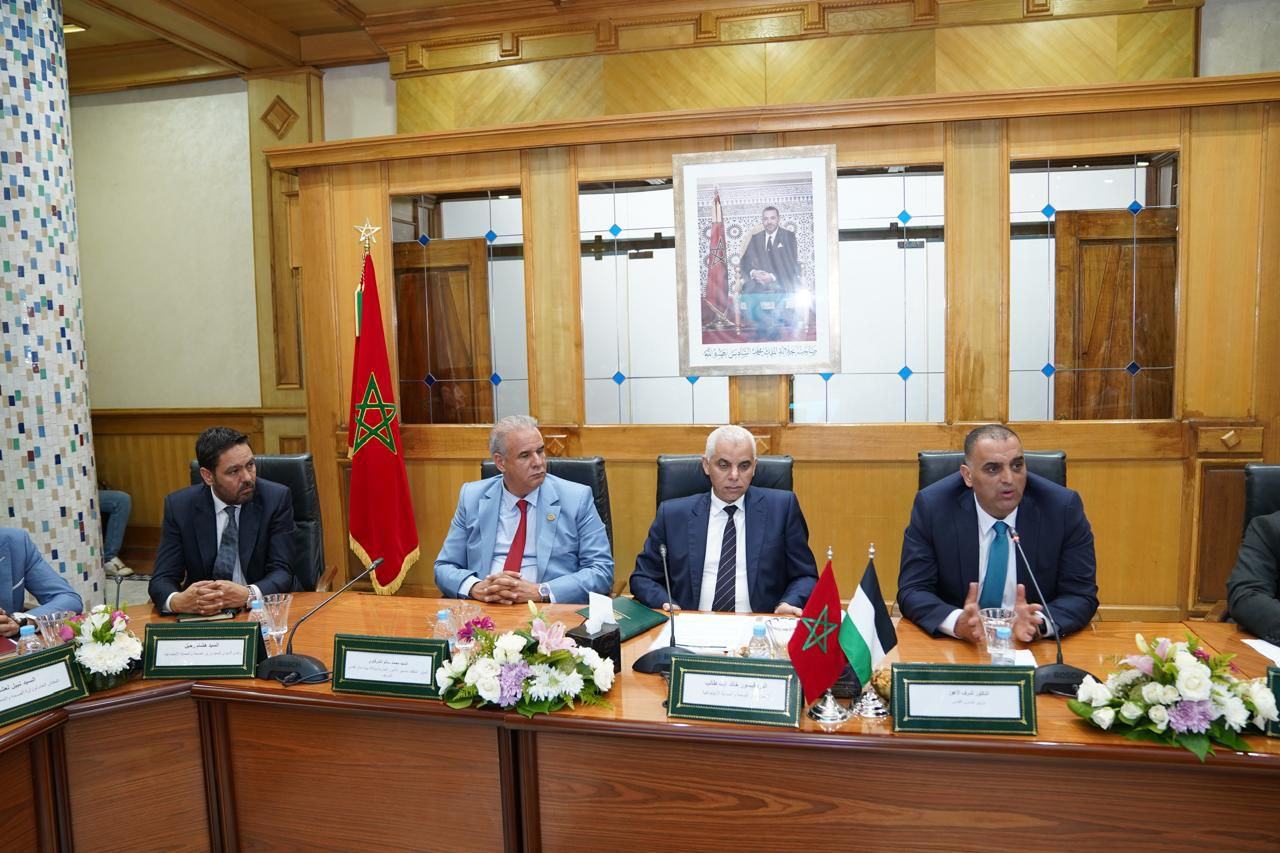 تطورات الوضع الصحي في الأراضي الفلسطينية وسبل تعزيز التعاون المغربي الفلسطيني في المجال الصحي محور مباحثات بين وزير الصحة ووفد فلسطيني