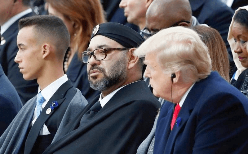 الملك محمد السادس يبعث برقية تعاطف إلى دونالد ترامب