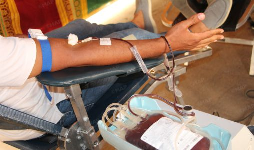 مع الطلب المتزايد خلال فصل الصيف..  انخراط ساكنة وجدة في حملة للتبرع بالدم