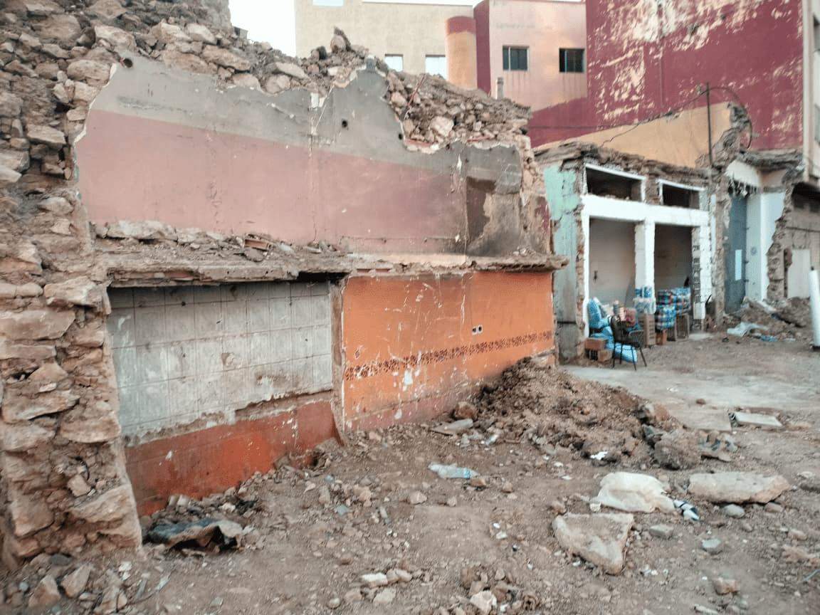 الوجديون متذمرون من تباطؤ أشغال توسيع شارعي الضابط بلحسين ومولاي سليمان بوجدة