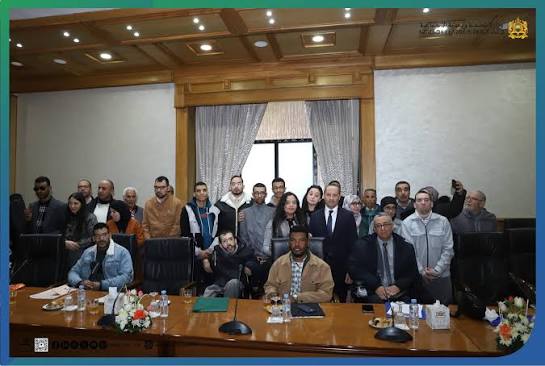 تعيين الدفعة الخامسة من الموظفات والموظفين الجدد من الأشخاص في وضعية إعاقة بقطاع الصحة