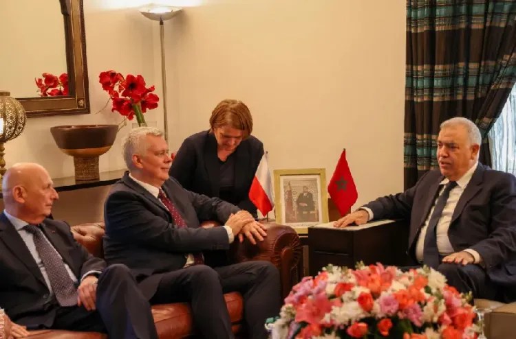 وزير الداخلية يستقبل الوزير المنتدب لدى الوزير الأول المكلف بتنسيق المصالح الخاصة ببولونيا