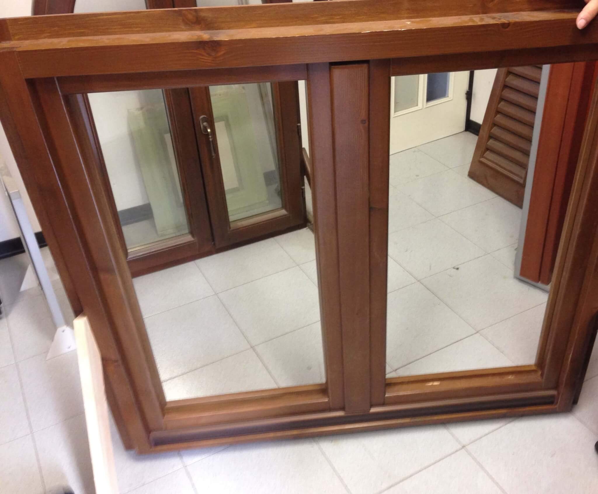 Window in Italy showing opening method