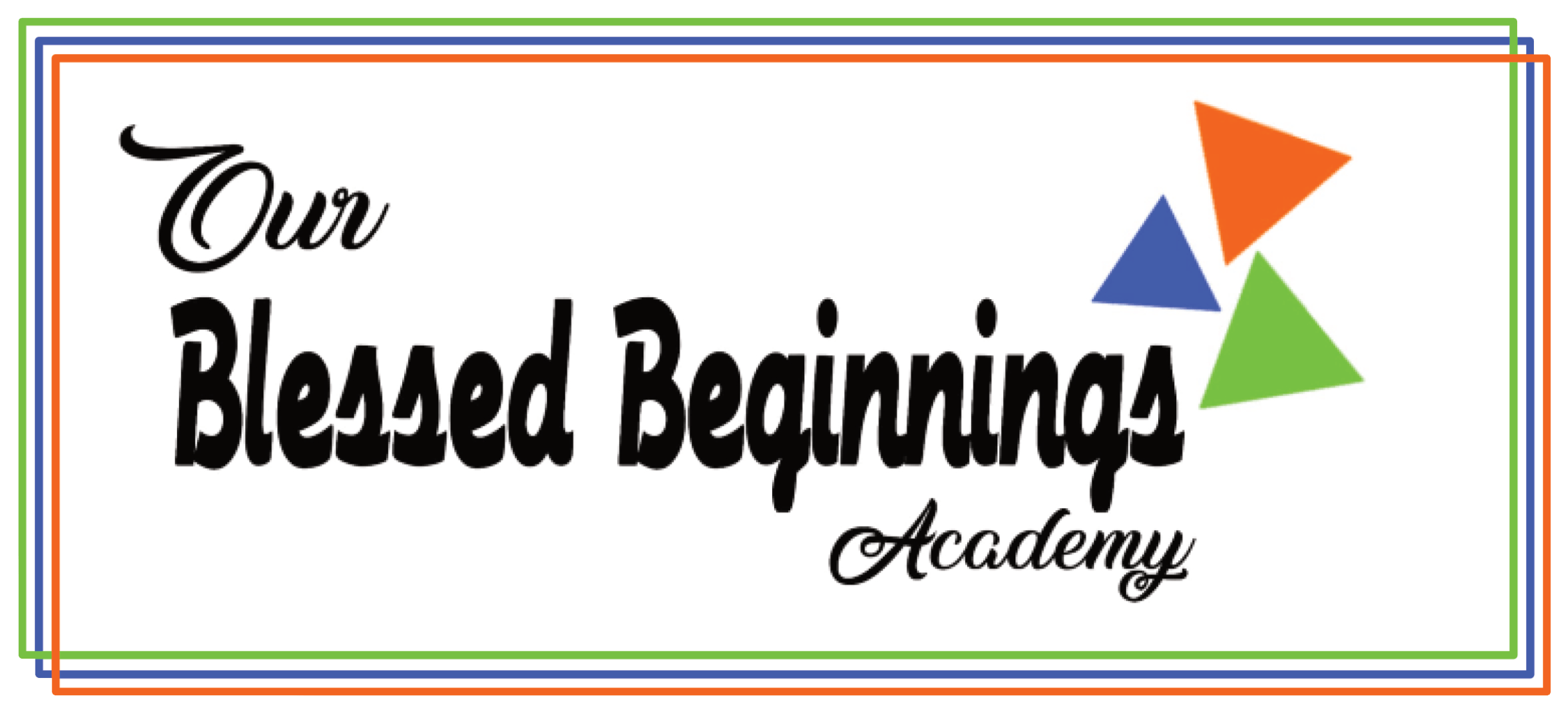 Our Blessed Beginnings Academy Logo