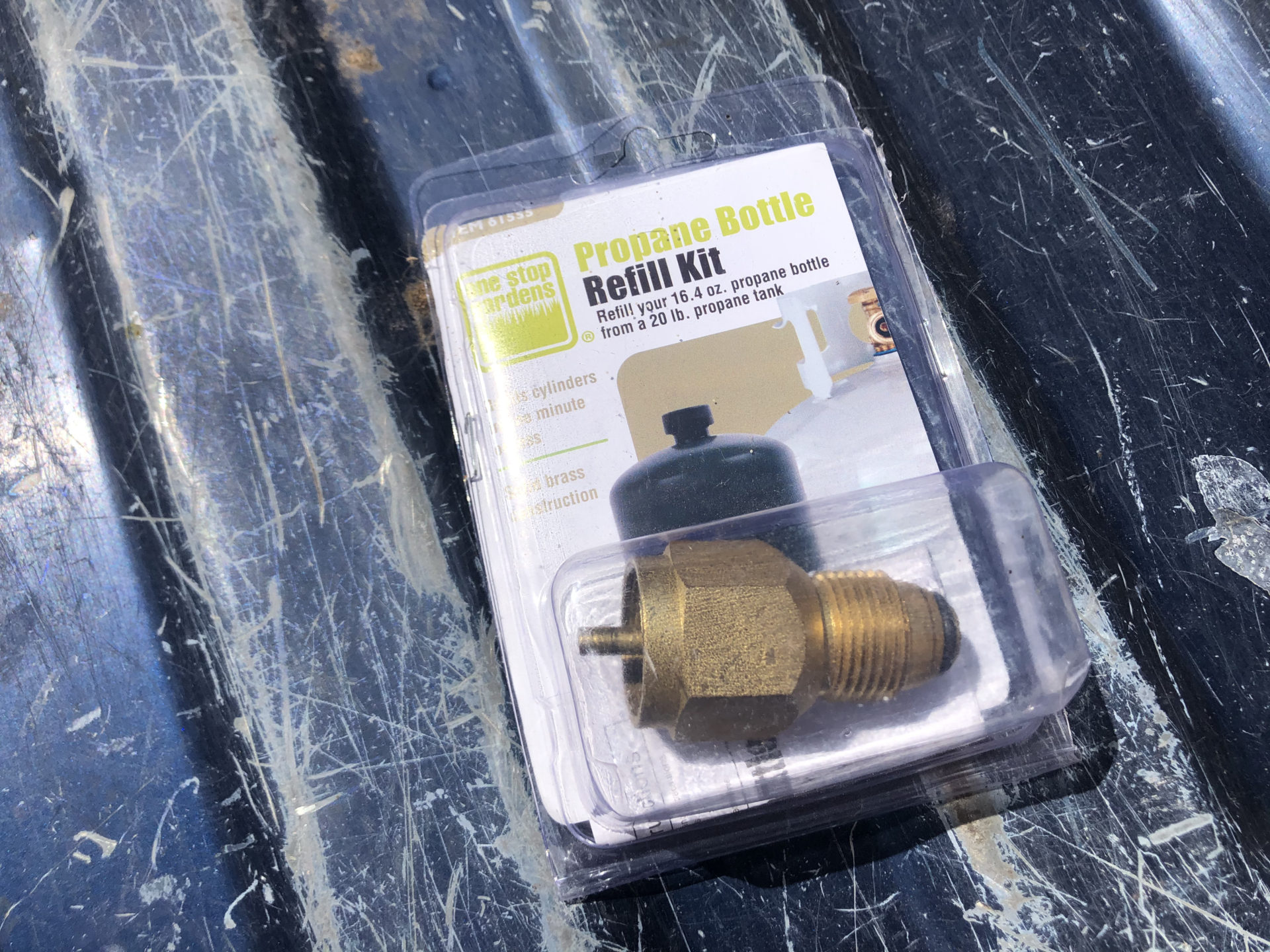 Refilling 1lb Camping Propane Tanks at Home Our Functional Farmhouse