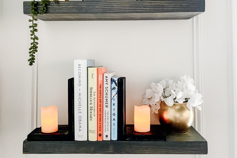 How to DIY thin floating shelves easily Our Home In Making