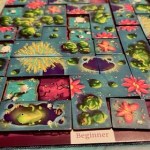 Close-up image of a Kodama Forest player board.