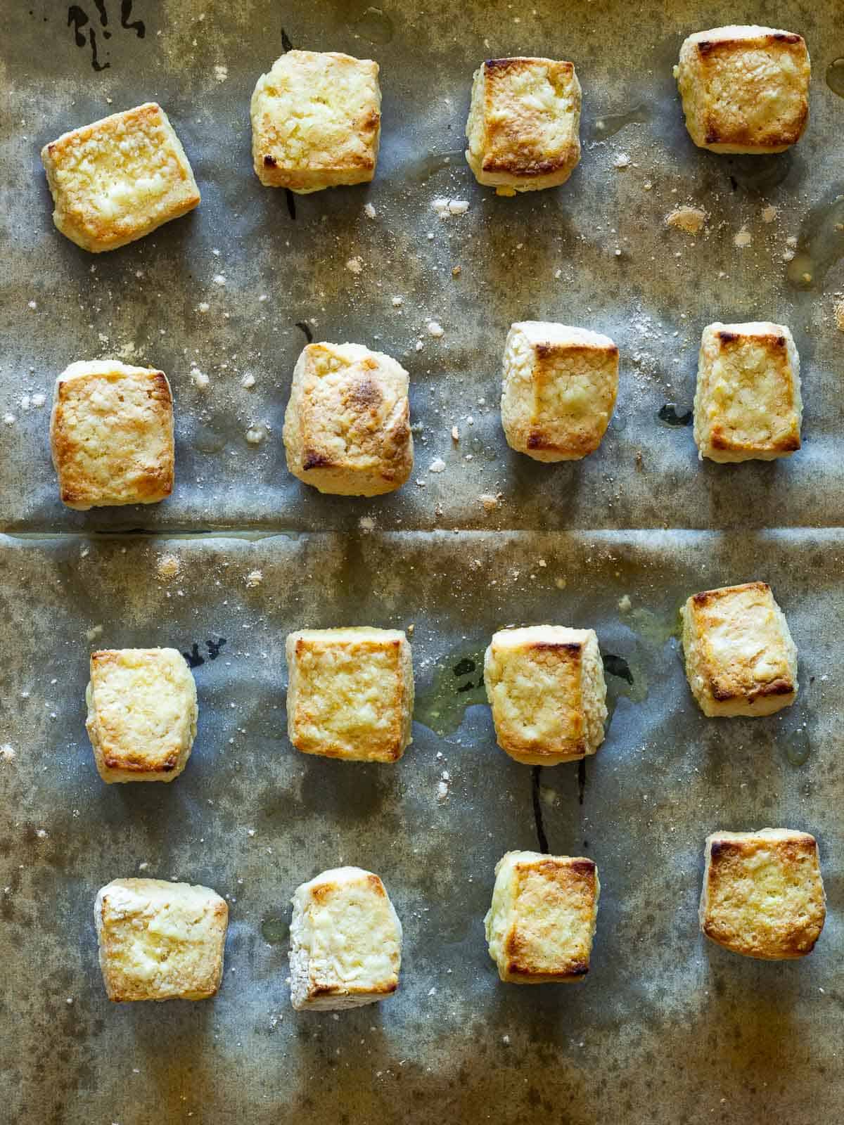 crispy tofu