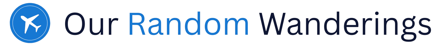 Our Random Wanderings Logo