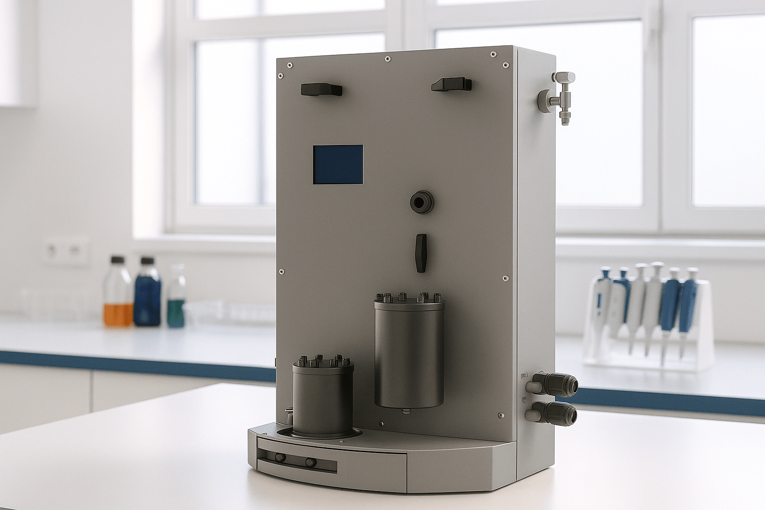 Laboratory CO2 Extractor and Flash Chromatography