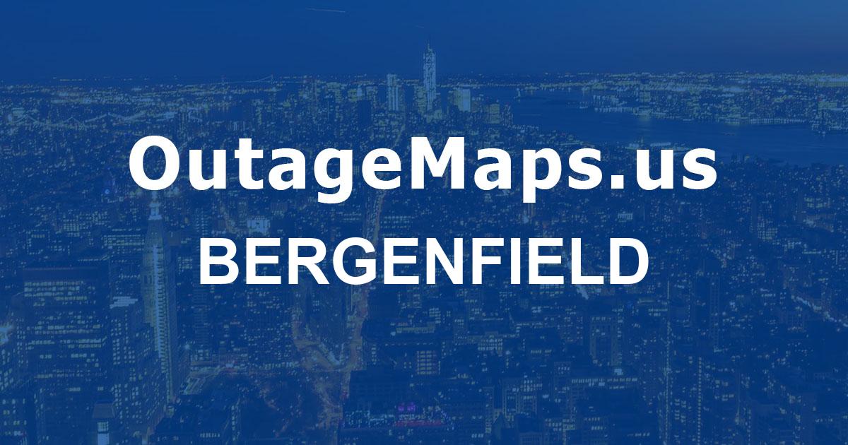 Bergenfield Power Outages Map.