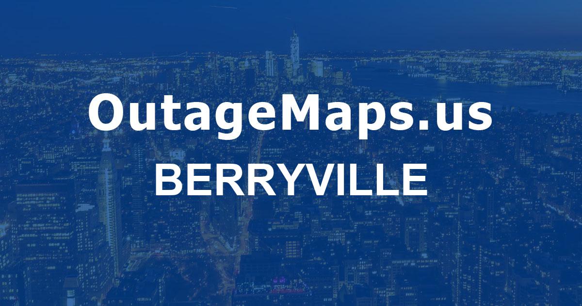 Berryville Power Outages Map Berryville 
