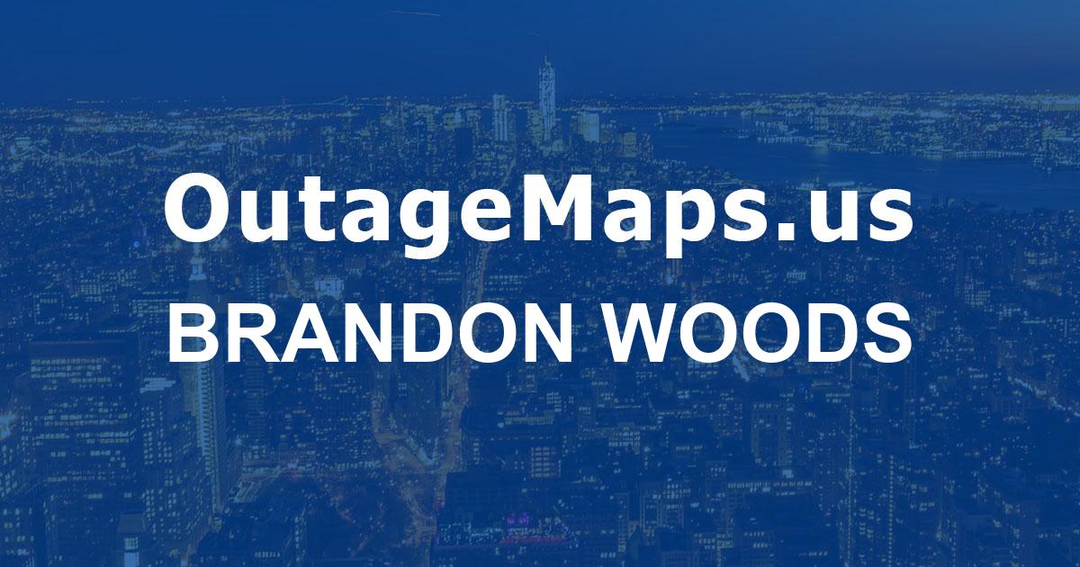 Brandon Woods Power Outages Map Brandon Woods 