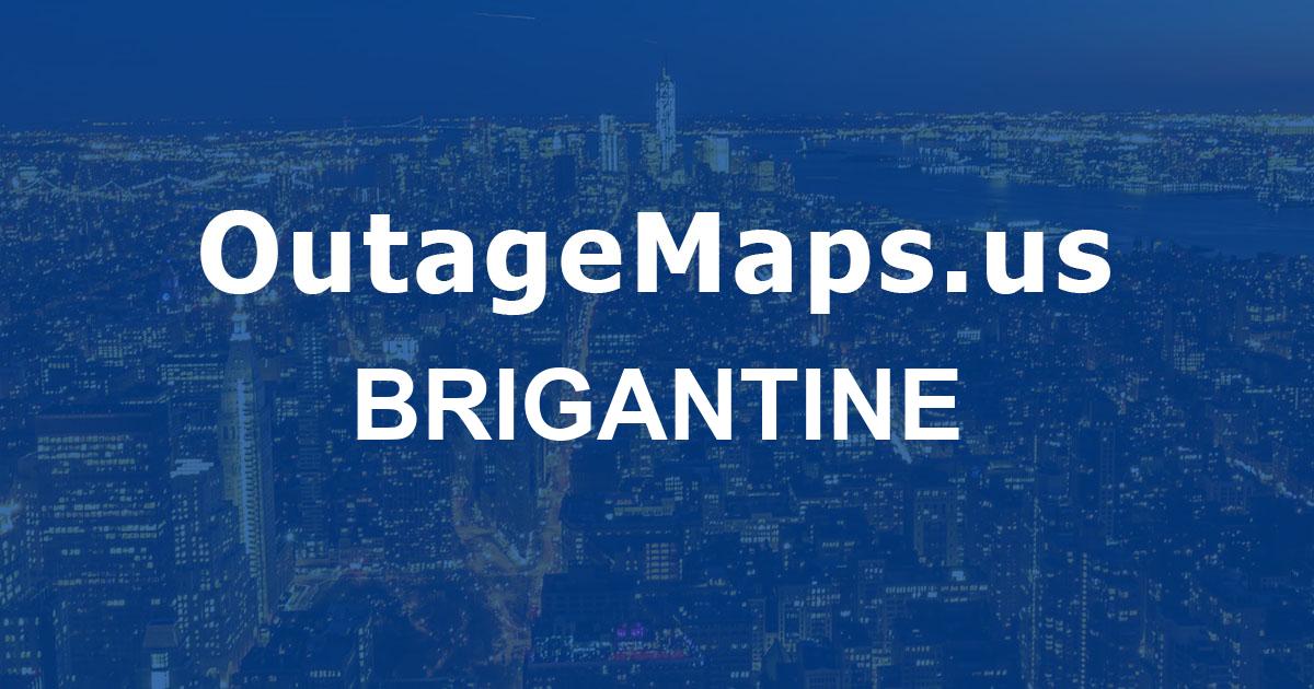 Brigantine Power Outages Map Brigantine 