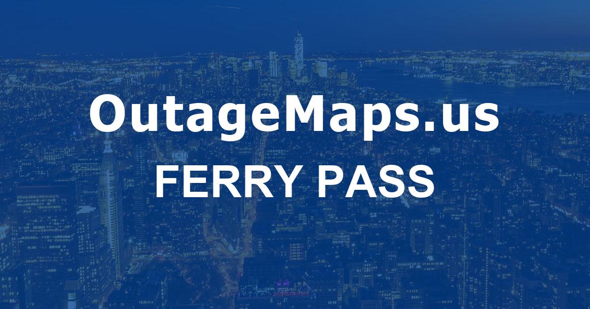 Ferry Pass Power Outages Map Ferry Pass 