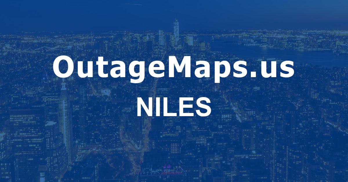 Niles Power Outages Map Niles 