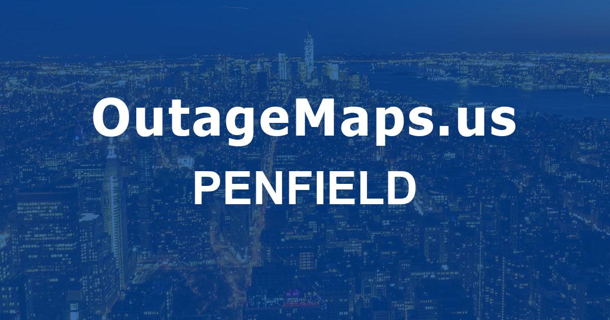 Penfield Power Outages Map Penfield 