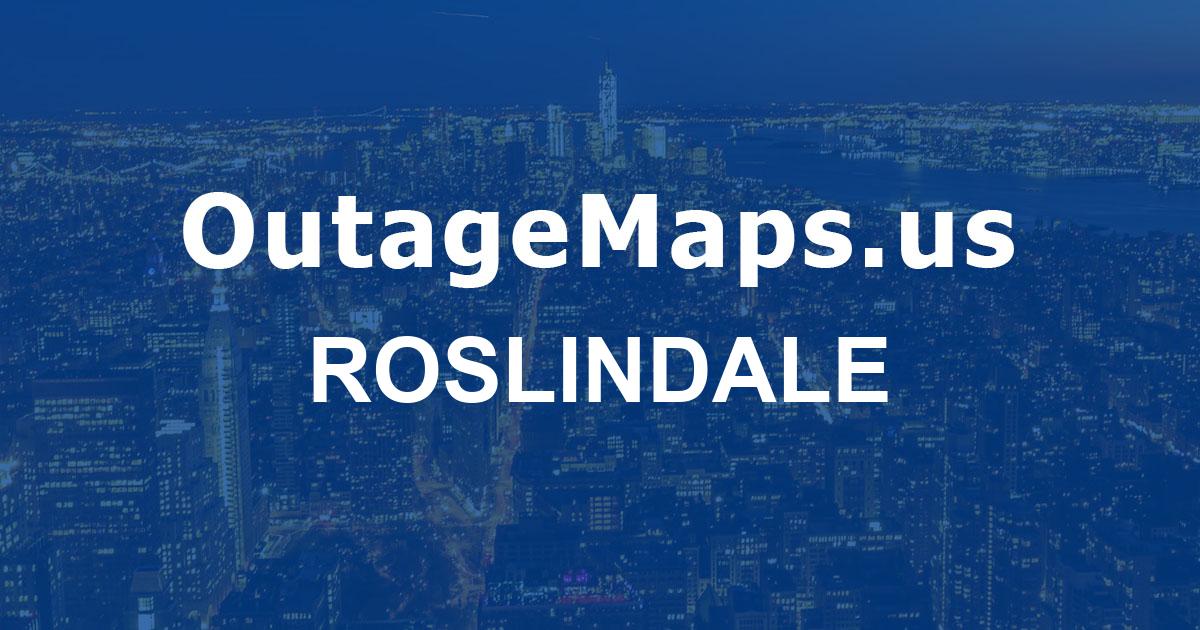 Roslindale Power Outages Map Roslindale 