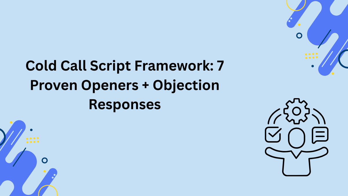 Cold Call Script Framework