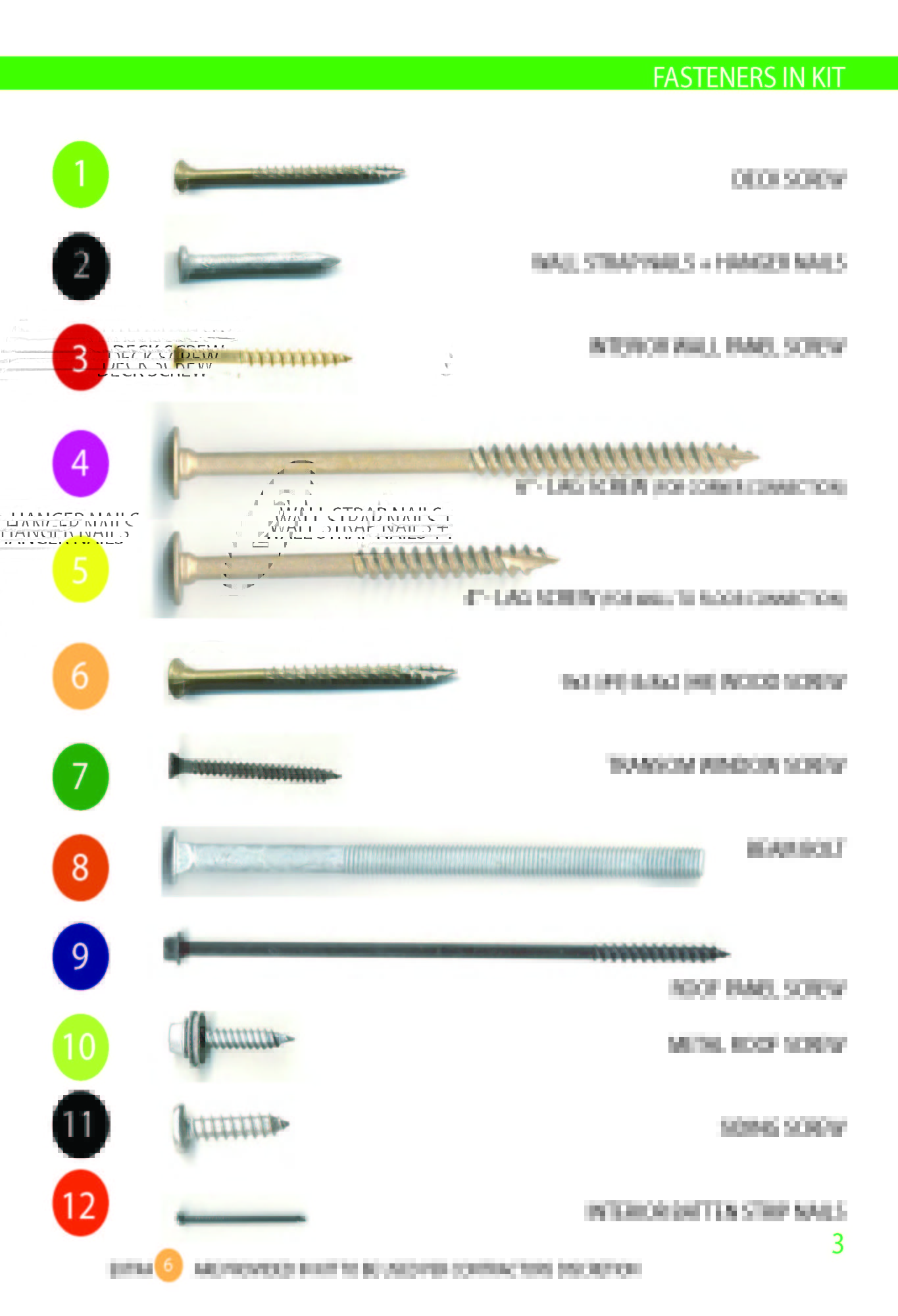 Modern-Shed Kit Instruction Manual
