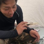厚田でキャンプ