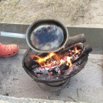 【カブキャンツー】見近島でキャンプそして焚き火めし