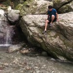 沢登りキャンプ