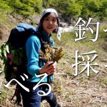 【渓流釣り】山で食材をとって食べる、キャンプの夜
