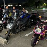 ライブ中継、シグナス、ツーリング前の集まり‼️ Live broadcast, cygnus, gathering before touring!!  ️