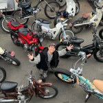 変態カスタムカブ達とツーリング！まさかの芸能人のカブに遭遇
