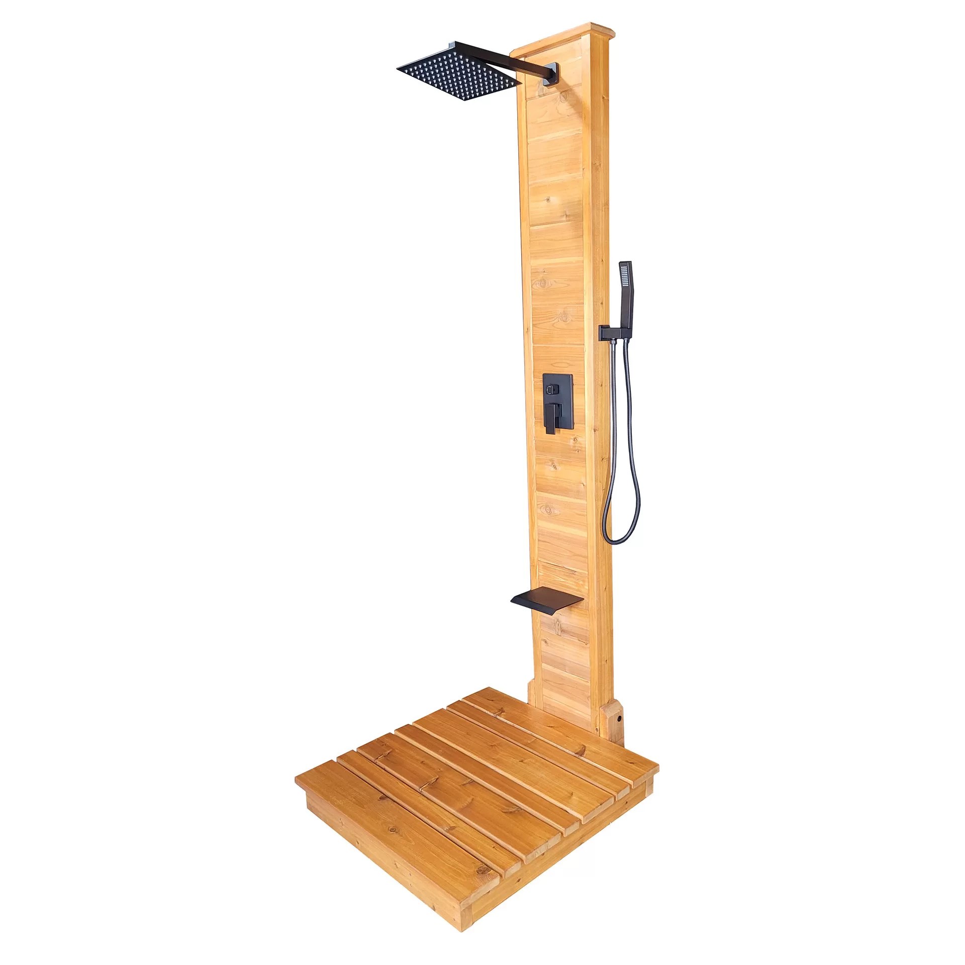 Improved Outdoor Cedar Shower "Torrent" v2023 OUTDOOR CEDAR SHOWERS