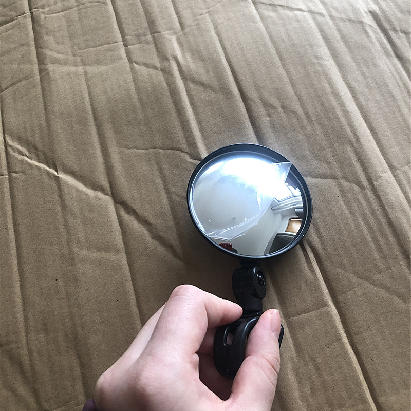 Pcs universal bicycle rearview mirror adjustable rotate wide angle cycling rear view mirrors for mtb road