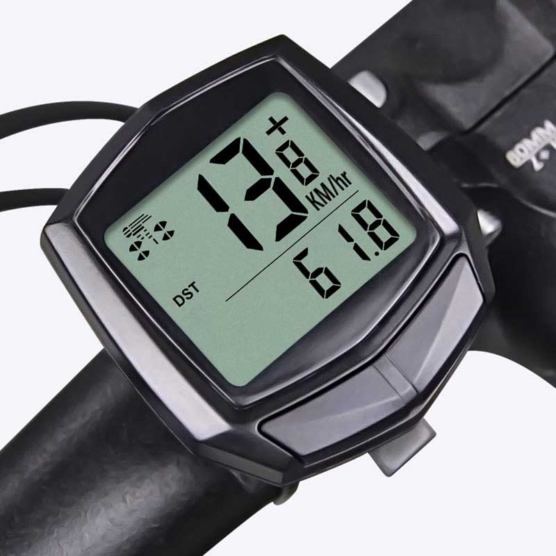 Pcs waterproof wired digital bike ride speedometer odometer bicycle cycling speed counter code table bicycle accessories
