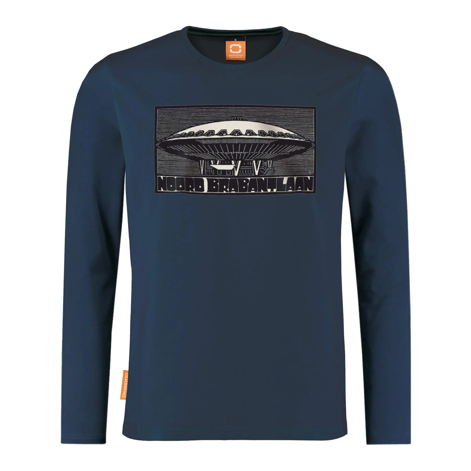 Okimono Longsleeve, Donkerblauw, Evoluon