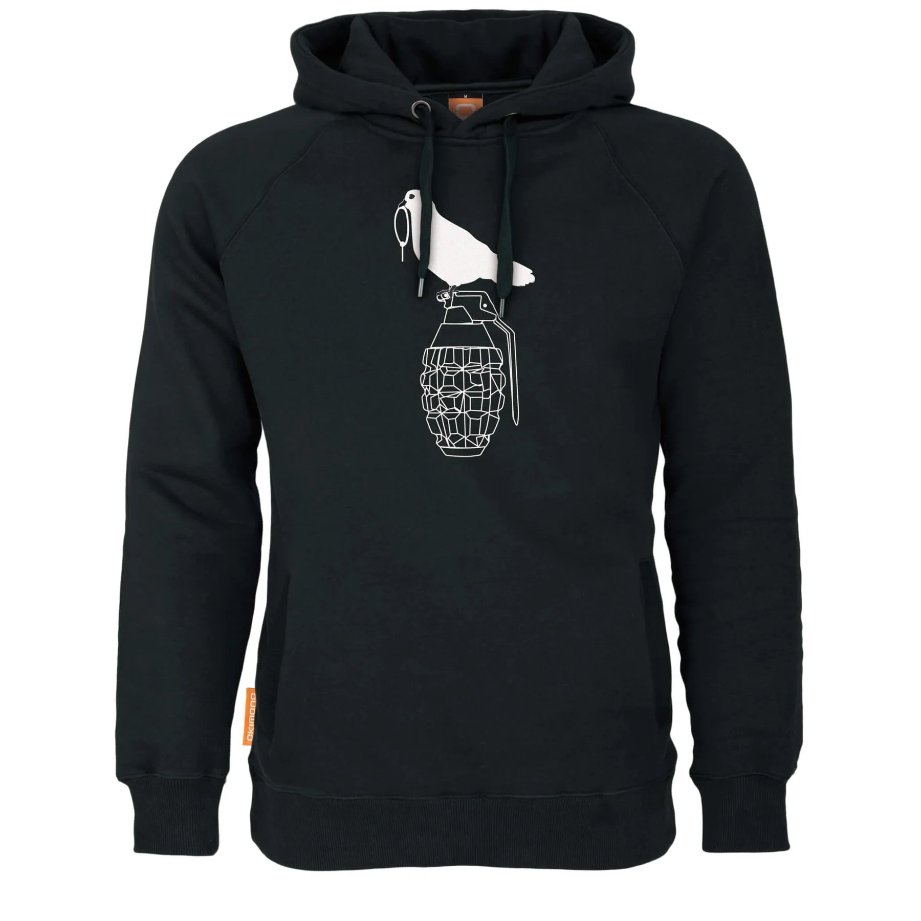 Okimono Hoodie Heren, Zwart, Bad Dove