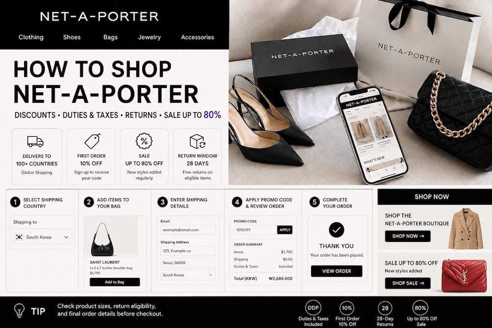 How to Shop NET-A-PORTER 1