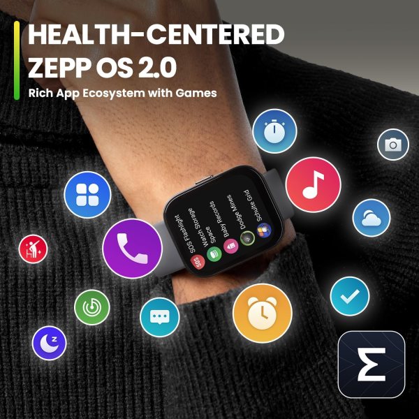 Amazfit Bip 5 smartwatch – buy online in Lebanon at Outgeeked for the best price and advanced health tracking features.